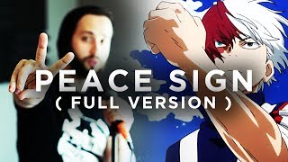 Boku No Hero Academia - PEACE SIGN - (FULL English Opening 2) OP cover by Jonathan Young