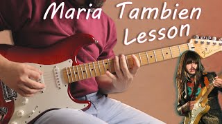 Khruangbin - Maria Tambien Guitar Lesson - Learn How To Play!