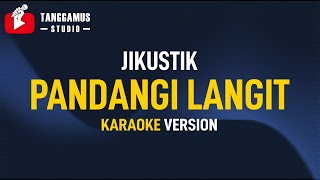 PANDANGI LANGIT MALAM INI - Jikustik (Karaoke)