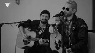 30 seconds to mars - Closer to the edge (Acoustic) live in Moscow