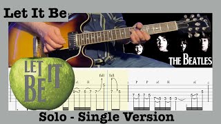 Let It Be - Solo - Single Version - Various BPM - The Beatles - Rolling Tab - Demonstration