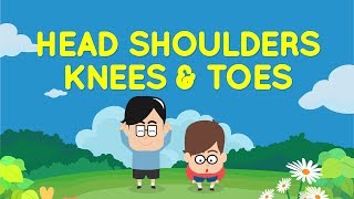 Head Shoulders Knees and Toes | Lagu Anak Eza dan Adi