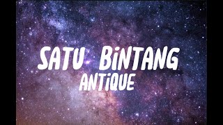 Antique - Satu Bintang (Lyrics)