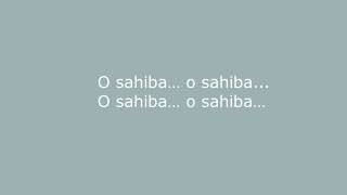 Oh Sahiba |Dil Hai Tumhara |Sonu Niigaam |Lyrics