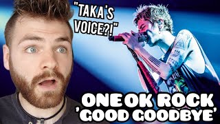 First Time Hearing ONE OK ROCK "Good Goodbye" | LIVE | Reaction