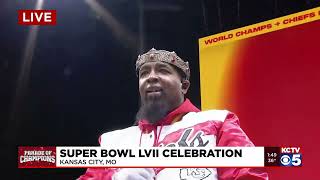 WATCH: Tech N9ne performs 'KCMO Anthem,' 'Red Kingdom' at Chiefs rally