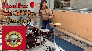 Guns and Roses - Sweet Child O’ Mine (Drum Cover) Rooftop Mode
