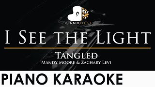 I See the Light - Tangled - Piano Karaoke Instrumental - Mandy Moore & Zachary Levi Cover Lyrics