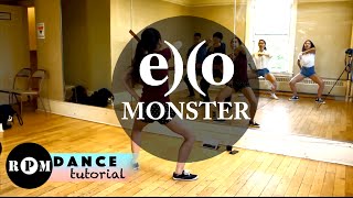 EXO "Monster" Dance Tutorial (Chorus)