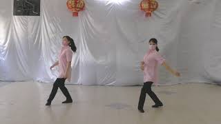 I'm Just Drunk Enough Linedance Demo By Adeline Cheng and Mei Ling Yap (Nuline Dance Malaysia)