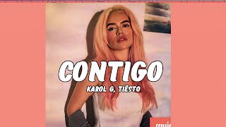 KAROL G, Tiësto - CONTIGO (Official Audio)