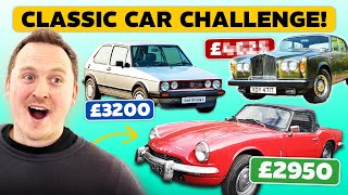 £3000 CLASSIC CAR CHALLENGE! - PART 2