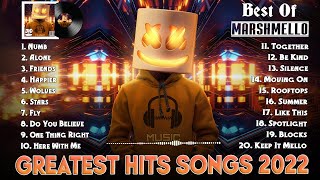 Marshmello - Greatest Hits 2022 | TOP 100 Songs of the Weeks 2022 - Best Playlist Full Album 2022