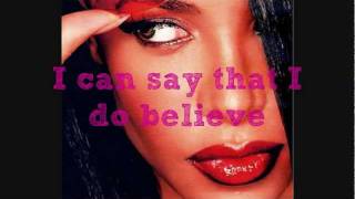 Aaliyah ~ It's Whatever ~ Lyrics On Screen