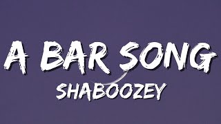 Shaboozey - A Bar Song   (Lyrics)