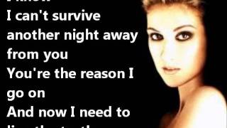 Celine Dion - I SURRENDER+LYRICS