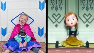Do You Want to Build A Snowman? Frozen Song (Cover)! Elsa and Anna