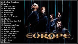 Europe Greatest Hits Full Album - Best Songs Of Europe Playlist 2021