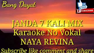 Janda 7 kali mix Naya Revina karaoke KN7000