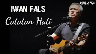 Iwan Fals - Catatan Hati (Lirik)