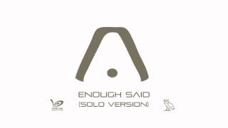 Aaliyah - Enough Said (Solo Version)