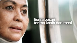 FIERSA BESARI - Terima Kasih dan Maaf (official lyric video)