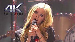 (Remastered 4K) Avril Lavigne - What The Hell & Smile (Live on Americas Got Talent, 2011)