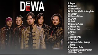 Lagu Terbaik dari DEWA 19 - Hits Tahun 2000an | Pupus, Kangen, Risalah Hati, Kangen (Vol. 1)