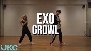 EXO (엑소) - GROWL (으르렁) | UKC Dance Practice