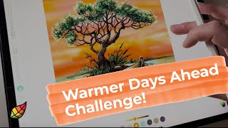 Tantangan Kreativitas Pigmen Maret 2024 | Hari-Hari yang Lebih Hangat Mendatang!