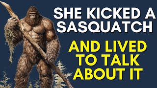 She Kicked The Sasquatch - And Almost Took Out His Family Jewels!