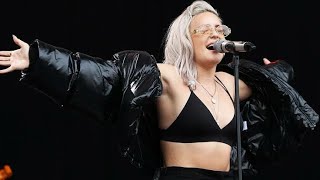 Anne-Marie performing 'Ciao Adios' and 'Alarm' at V Festival 2021