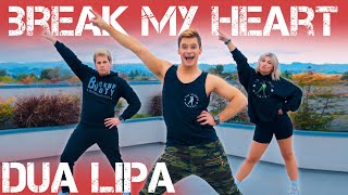 Dua Lipa - Break My Heart | Caleb Marshall | Dance Workout