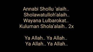 Lirik lagu sholawat Annabi Shollu'alaih