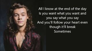One Direction - End of the day (lyrics)