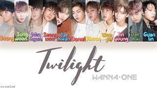 Wanna One (워너원) - Twilight [HAN|ROM|ENG Color Coded Lyrics]
