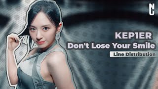 [Kep1er] Don't Lose Your Smile⤳ Line Distribution ✦ Nuggs ✦