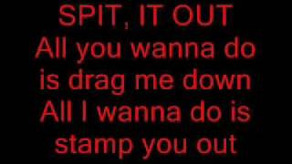 Slipknot-Spit it Out lyrics