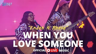 Endah N Rhesa - When You Love Someone (Official Live Music on Pop Party)