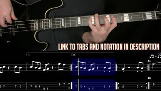 Khruangbin - Maria Tambien (Bass Line w/tabs and standard notation)