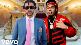 Bad Bunny .Ft. Myke Towers - ADIVINO (Video Official)