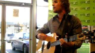 Adam Gregory's Acoustic performance of Crazy Days