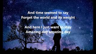 Coldplay - Amazing Day - LYRICS