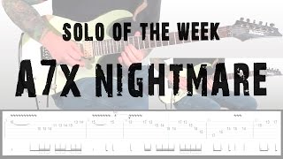 Solo Of The Week: 24 Avenged Sevenfold - Nightmare