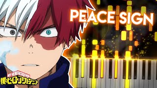 Peace Sign - Boku no Hero Academia Season 2 OP | Kenshi Yonezu (piano)