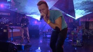Coldplay - Every Teardrop Is A Waterfall (Live on Letterman)