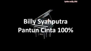 Billy Syahputra - Pantun Cinta 100%(LYRICS)