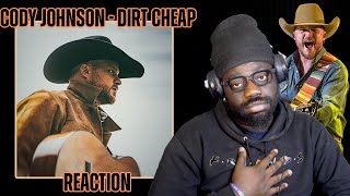 His Best Song** Cody Johnson - Dirt Cheap (Lyric Video) REACTION