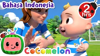 Lagu Sepak Bola | CoComelon Bahasa Indonesia - Lagu Anak Anak