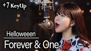 (+7 key up) Forever&one - Helloween cover | Bubble Dia